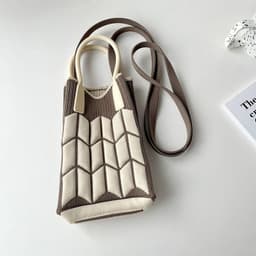 image-Love Mini Knit Shoulder Crossbody Bag