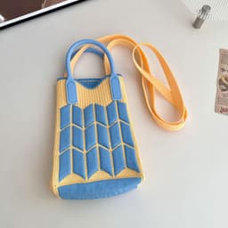 image-Love Mini Knit Shoulder Crossbody Bag