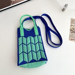 image-Love Mini Knit Shoulder Crossbody Bag
