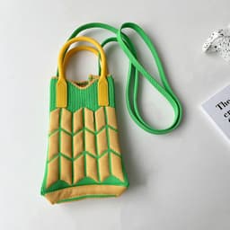 image-Love Mini Knit Shoulder Crossbody Bag