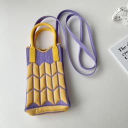 image-Love Mini Knit Shoulder Crossbody Bag