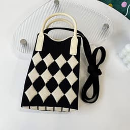 image-Love Mini Knit Shoulder Crossbody Bag
