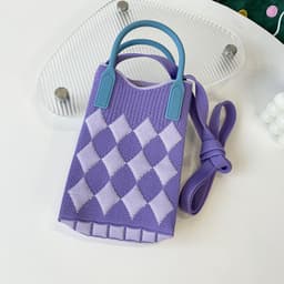 image-Love Mini Knit Shoulder Crossbody Bag