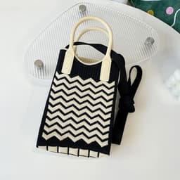 image-Love Mini Knit Shoulder Crossbody Bag