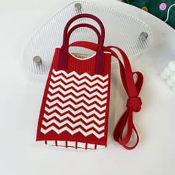 image-Love Mini Knit Shoulder Crossbody Bag