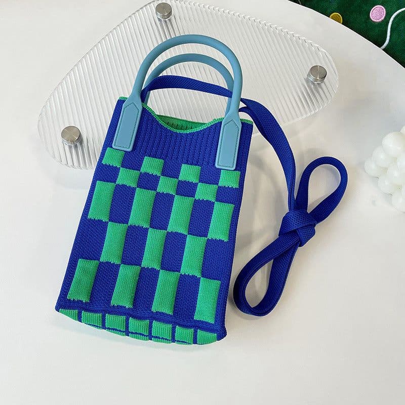 image-Love Mini Knit Shoulder Crossbody Bag