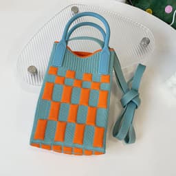 image-Love Mini Knit Shoulder Crossbody Bag