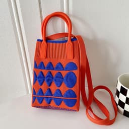 image-Love Mini Knit Shoulder Crossbody Bag