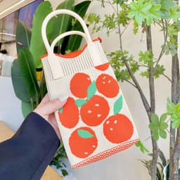 image-Love Mini Knit Shoulder Crossbody Bag