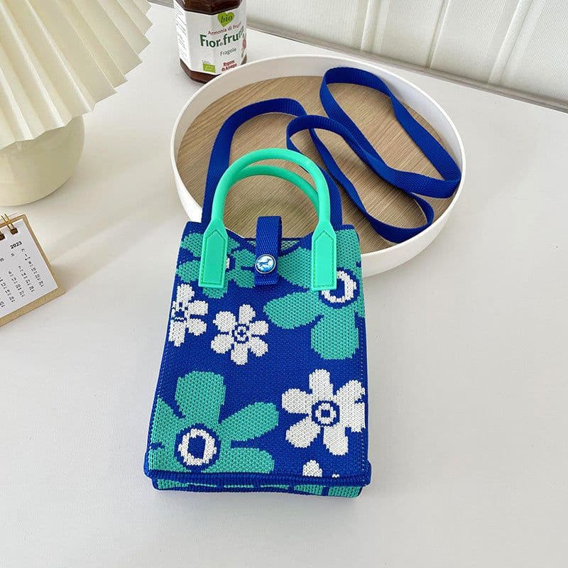 image-Love Mini Knit Shoulder Crossbody Bag