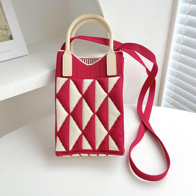 image-Love Mini Knit Shoulder Crossbody Bag