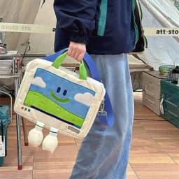 image-Portable Large Capacity Multifunctional Tote Bag