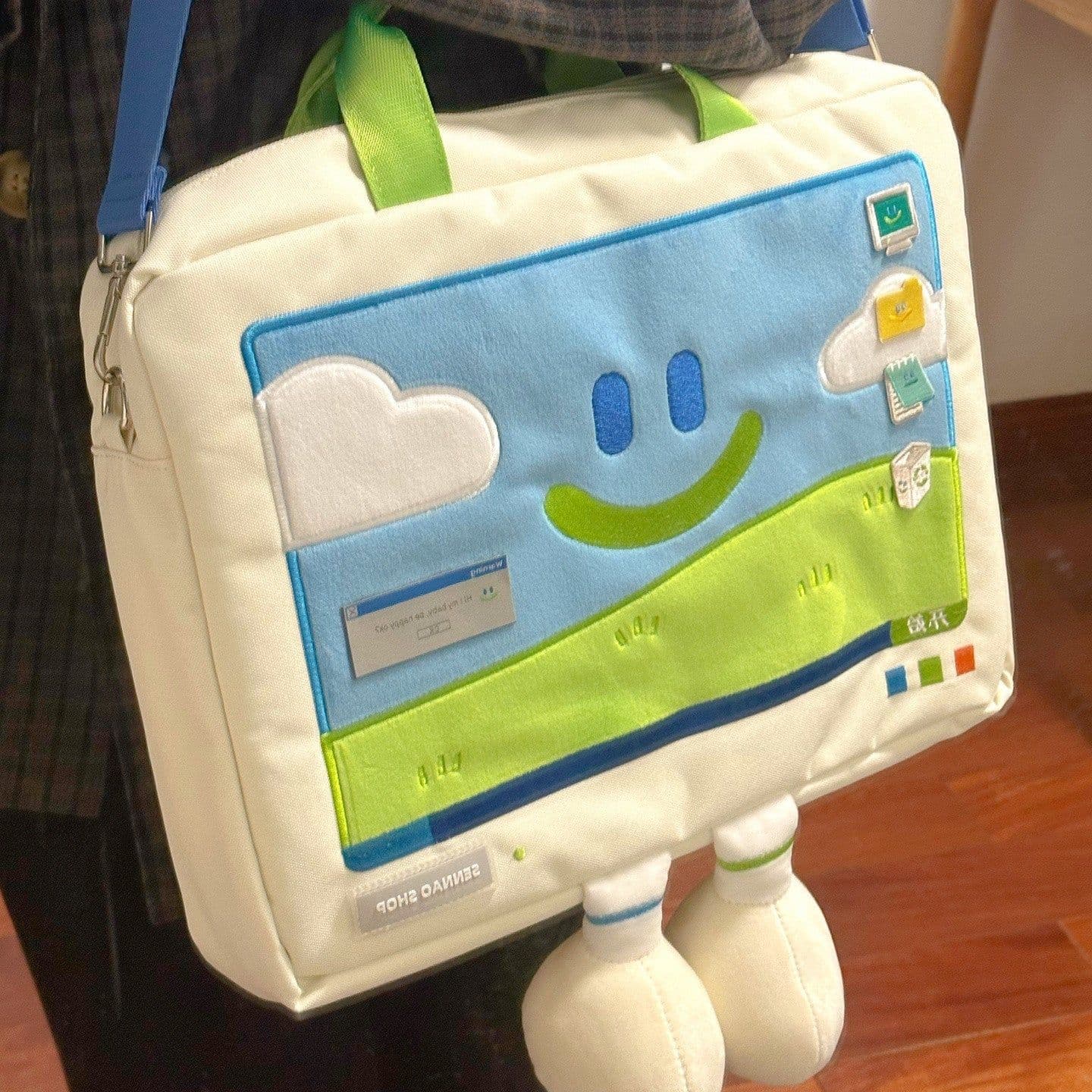 image-Portable Large Capacity Multifunctional Tote Bag