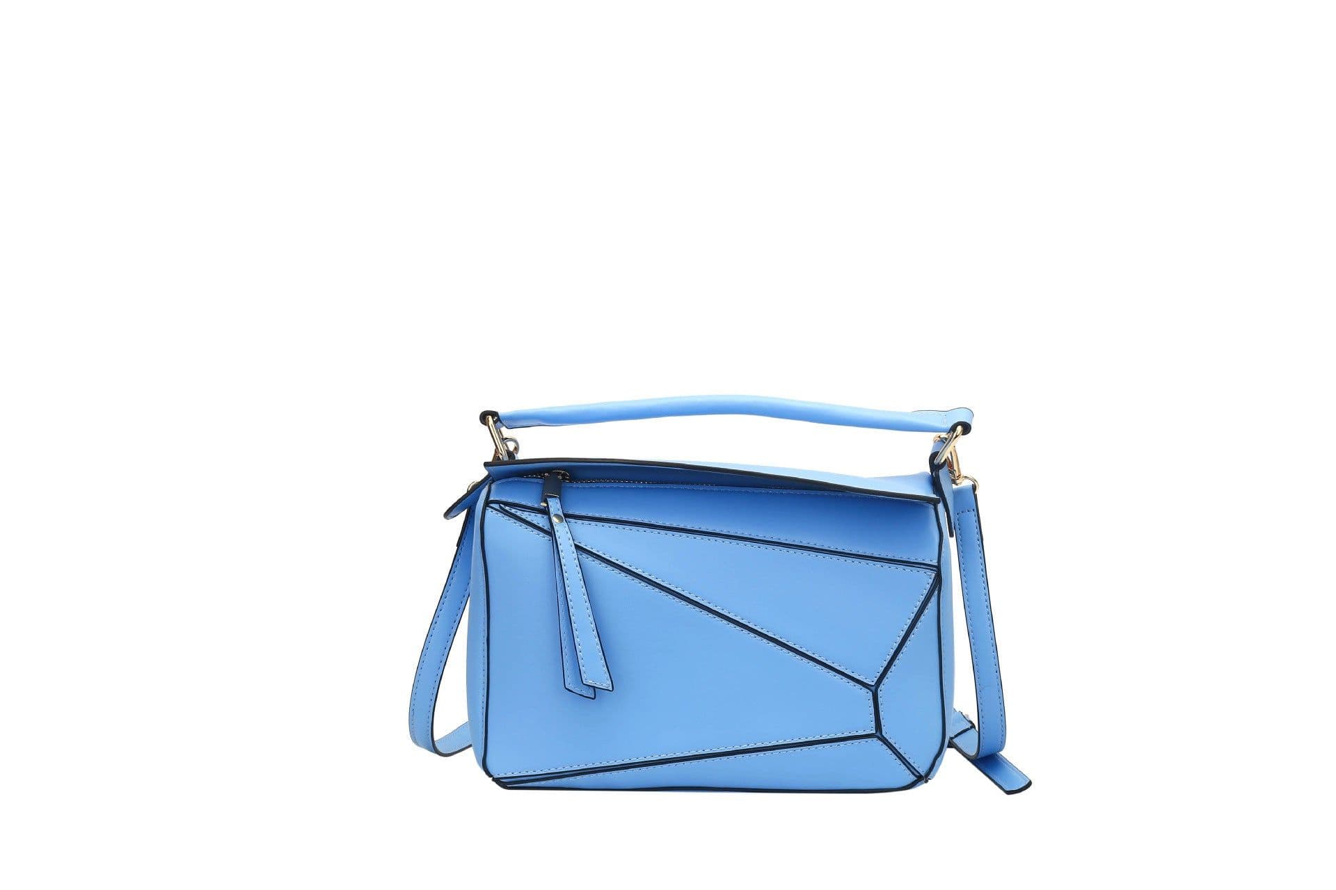 image-Women's Fashion Color Contrast Shoulder Handbag