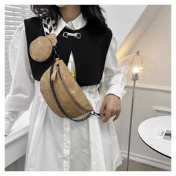 image-Women's Simple Chest Bag Temperament Chain Comfort And Casual Crossbody
