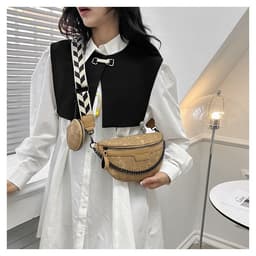 image-Women's Simple Chest Bag Temperament Chain Comfort And Casual Crossbody