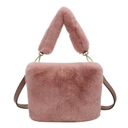 image-Women's Fashion Casual Plush Crossbody Bag