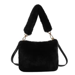 image-Women's Fashion Casual Plush Crossbody Bag