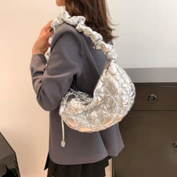 image-Women's Fashion Bright Face Down Shoulder Messenger Bag