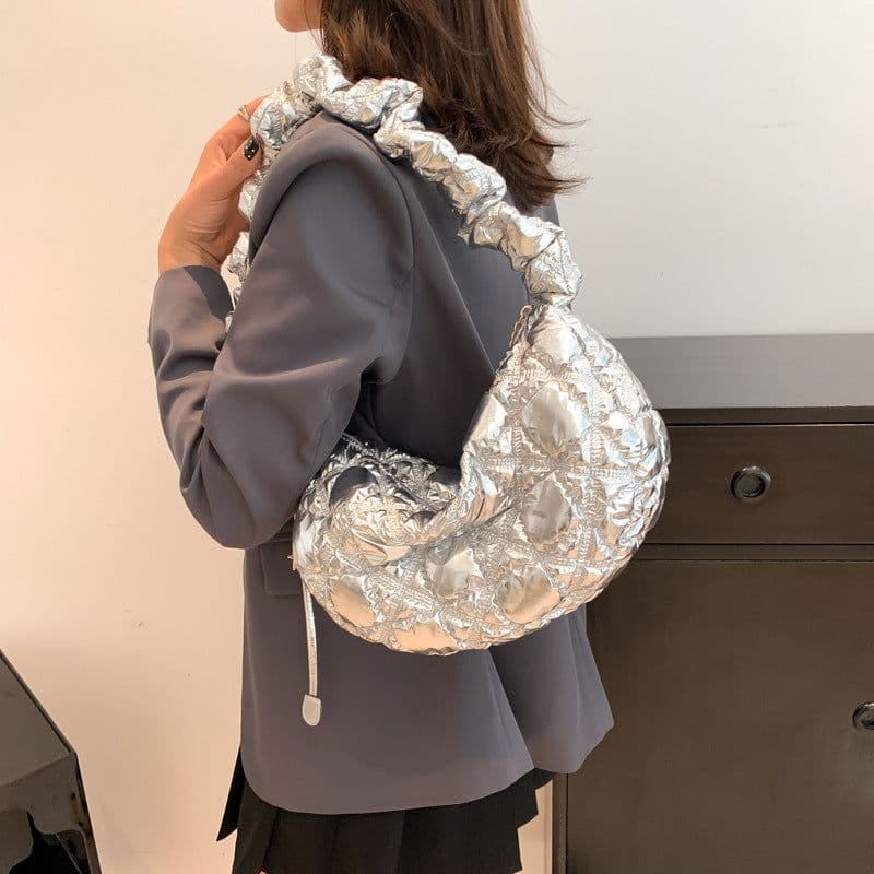 image-Women's Fashion Bright Face Down Shoulder Messenger Bag
