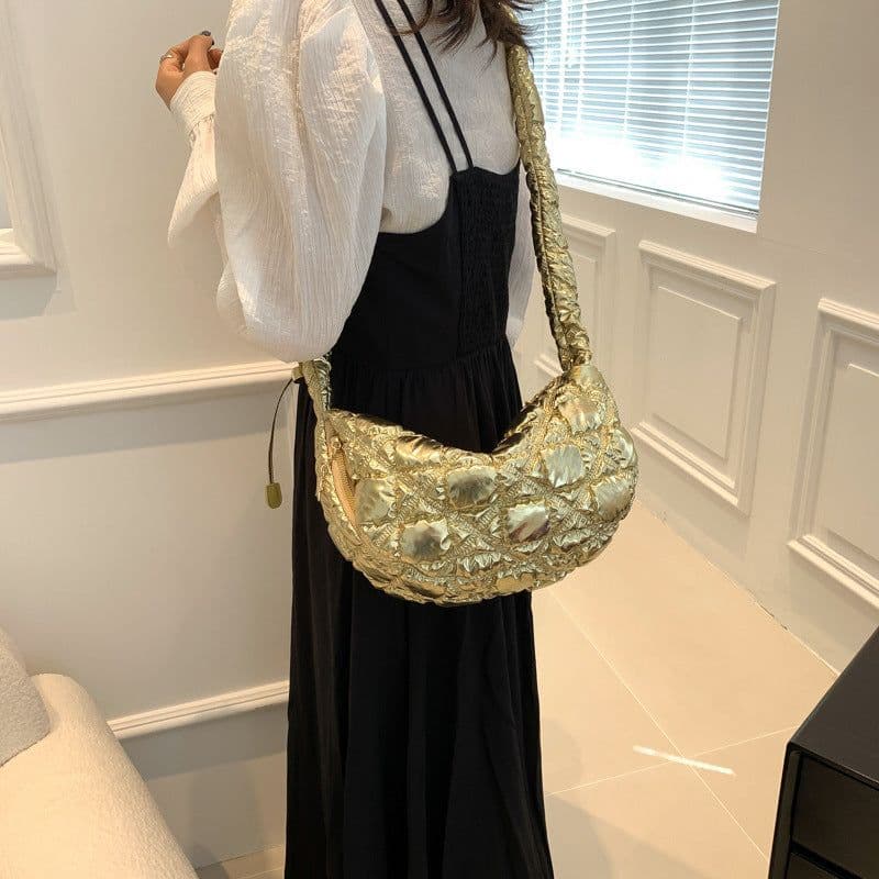 image-Women's Fashion Bright Face Down Shoulder Messenger Bag