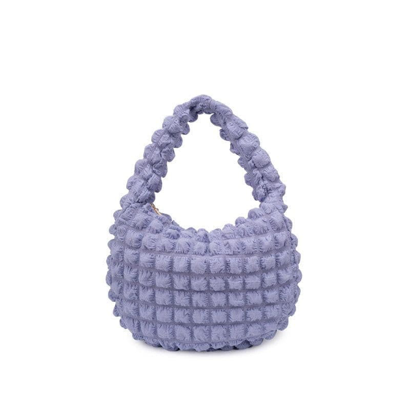 image-Women's Fashionable Cloud Pleated Shoulder Bag