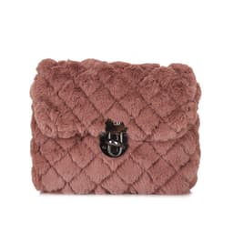 image-Women's Fashion All-match Plush Chain Shoulder Messenger Bag