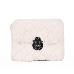 image-Women's Fashion All-match Plush Chain Shoulder Messenger Bag