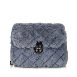image-Women's Fashion All-match Plush Chain Shoulder Messenger Bag