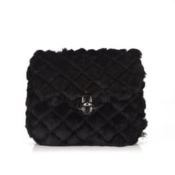 image-Women's Fashion All-match Plush Chain Shoulder Messenger Bag