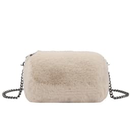 image-Women's Fashion Plush Chain Shoulder Bag