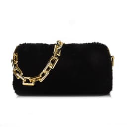 image-Women's Fashion Chain Shoulder Plush Underarm Bag