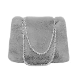 image-Women's Fashion Large Capacity Pearl Plush One-shoulder Crossbody Bag