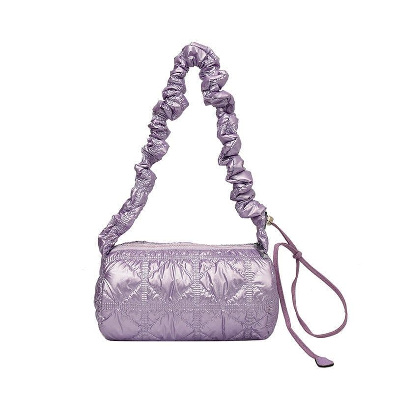 image-Women's Fashion Rhombus Cloud Satchel