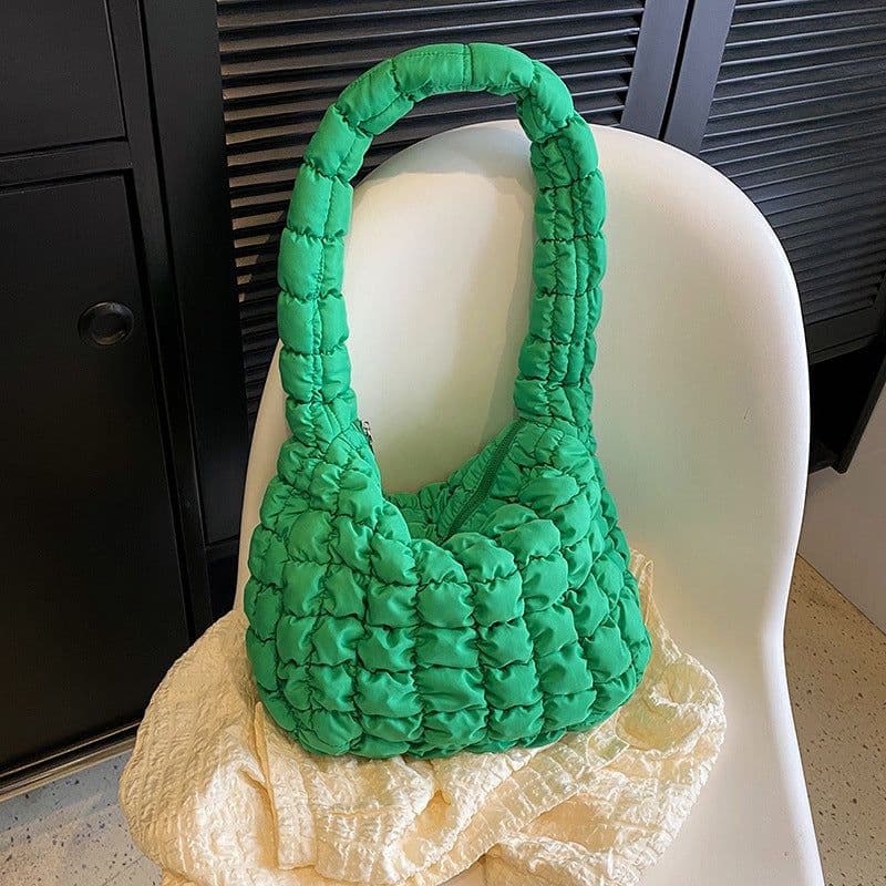 image-Women's Fashion Casual And Lightweight Large Capacity Dumpling Bag