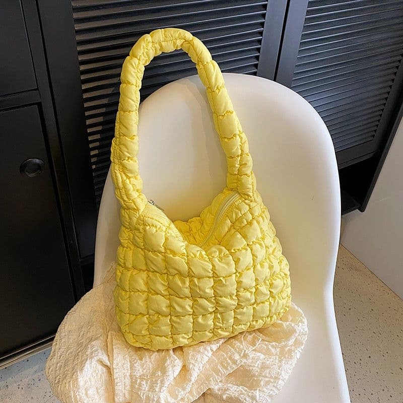 image-Women's Fashion Casual And Lightweight Large Capacity Dumpling Bag