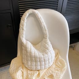 image-Women's Fashion Casual And Lightweight Large Capacity Dumpling Bag