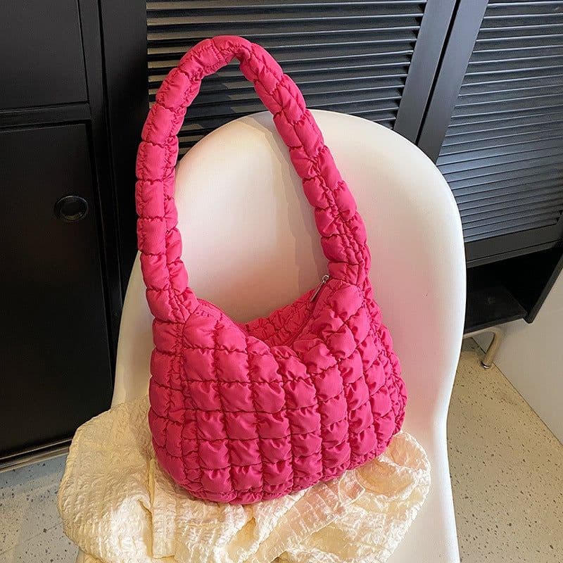 image-Women's Fashion Casual And Lightweight Large Capacity Dumpling Bag