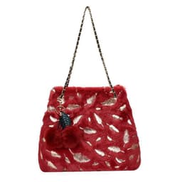 image-Women's Fashion Casual Plush Chain Shoulder Messenger Bag