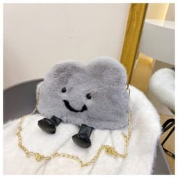 image-Women's Fashion Plush Cloud Shoulder Bag