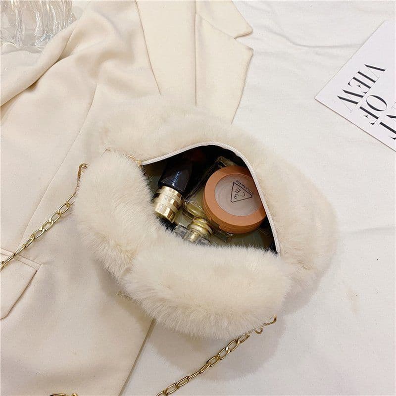 image-Women's Fashion Plush Cloud Shoulder Bag