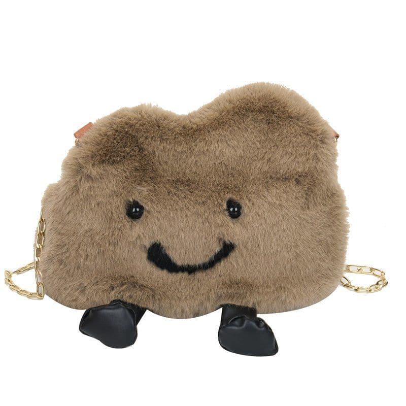 image-Women's Fashion Plush Cloud Shoulder Bag