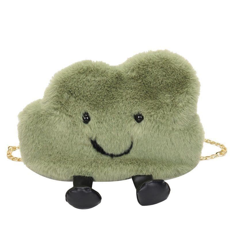 image-Women's Fashion Plush Cloud Shoulder Bag