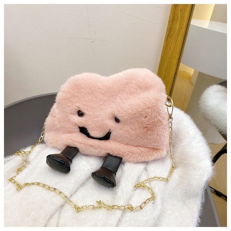 image-Women's Fashion Plush Cloud Shoulder Bag