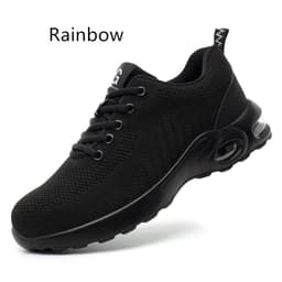 image-Air Cushion Labor Protection Shoes Steel Head Anti-smash