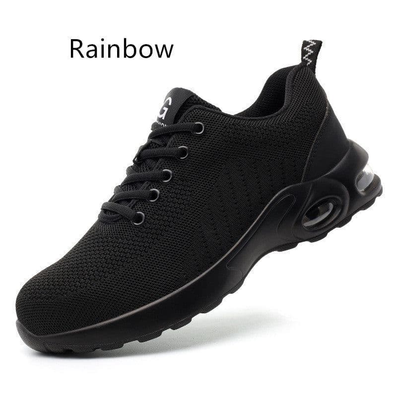 image-Air Cushion Labor Protection Shoes Steel Head Anti-smash