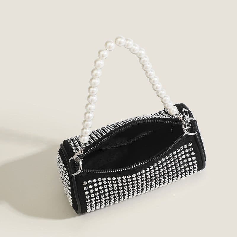 image-Shiny Rhinestone Crossbody Bag Casual Fashion