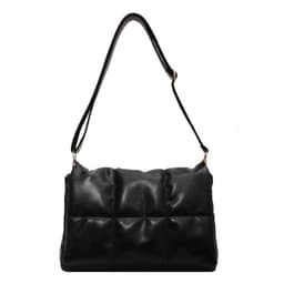 image-Fashion Retro Lingge Embroidery Thread Large Capacity Cotton Suit Bag For Women