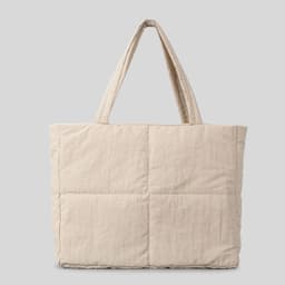 image-Women's Large-capacity Nylon Feeding Cotton Handbag