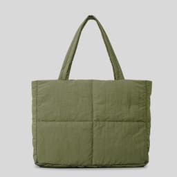 image-Women's Large-capacity Nylon Feeding Cotton Handbag